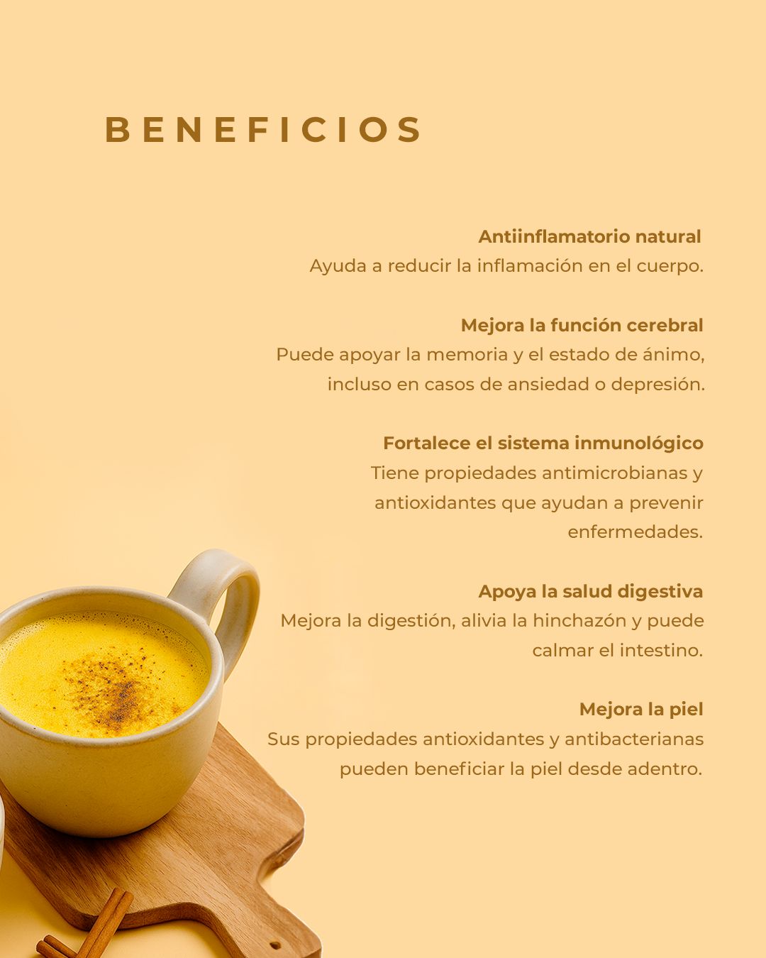 Refill de Golden Milk - Leche dorada 20% desc aplicado