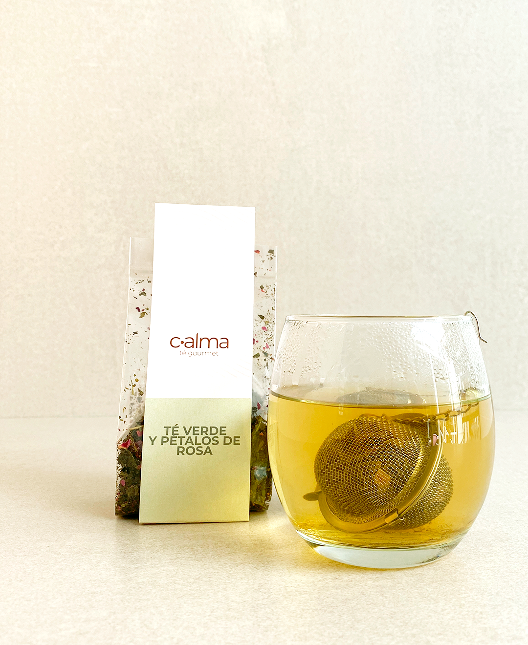 Té Verde y Pétalos de Rosa