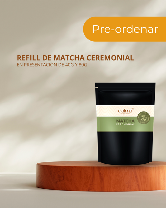 Refill de matcha ceremonial