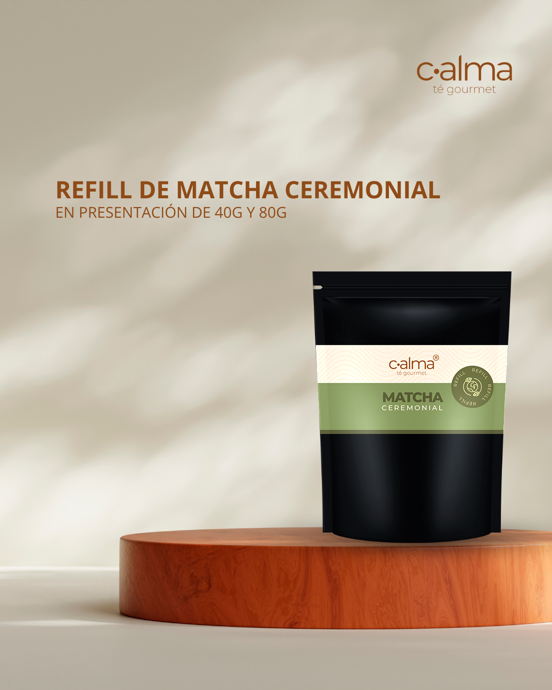 Refill de matcha ceremonial